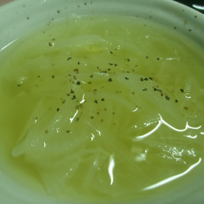 大根と玉ねぎのスープ